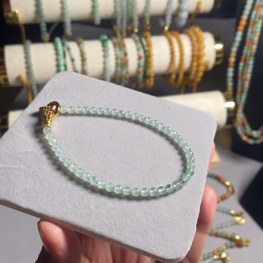 定制翡翠未镶嵌5 缅甸翡翠A货卡4