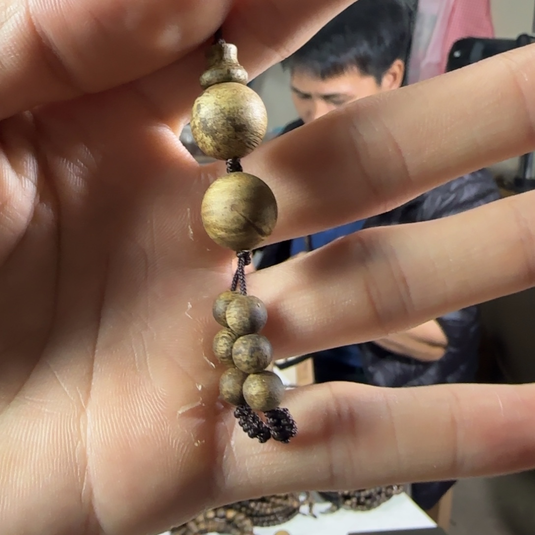 奇楠沉香葫芦钥匙扣