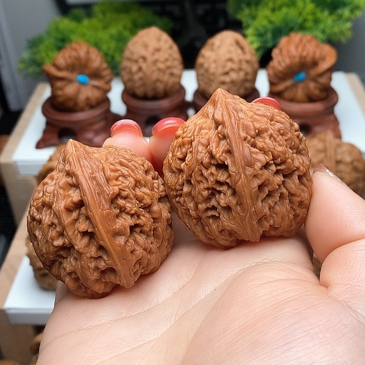 文玩核桃把件不*人大蒜头