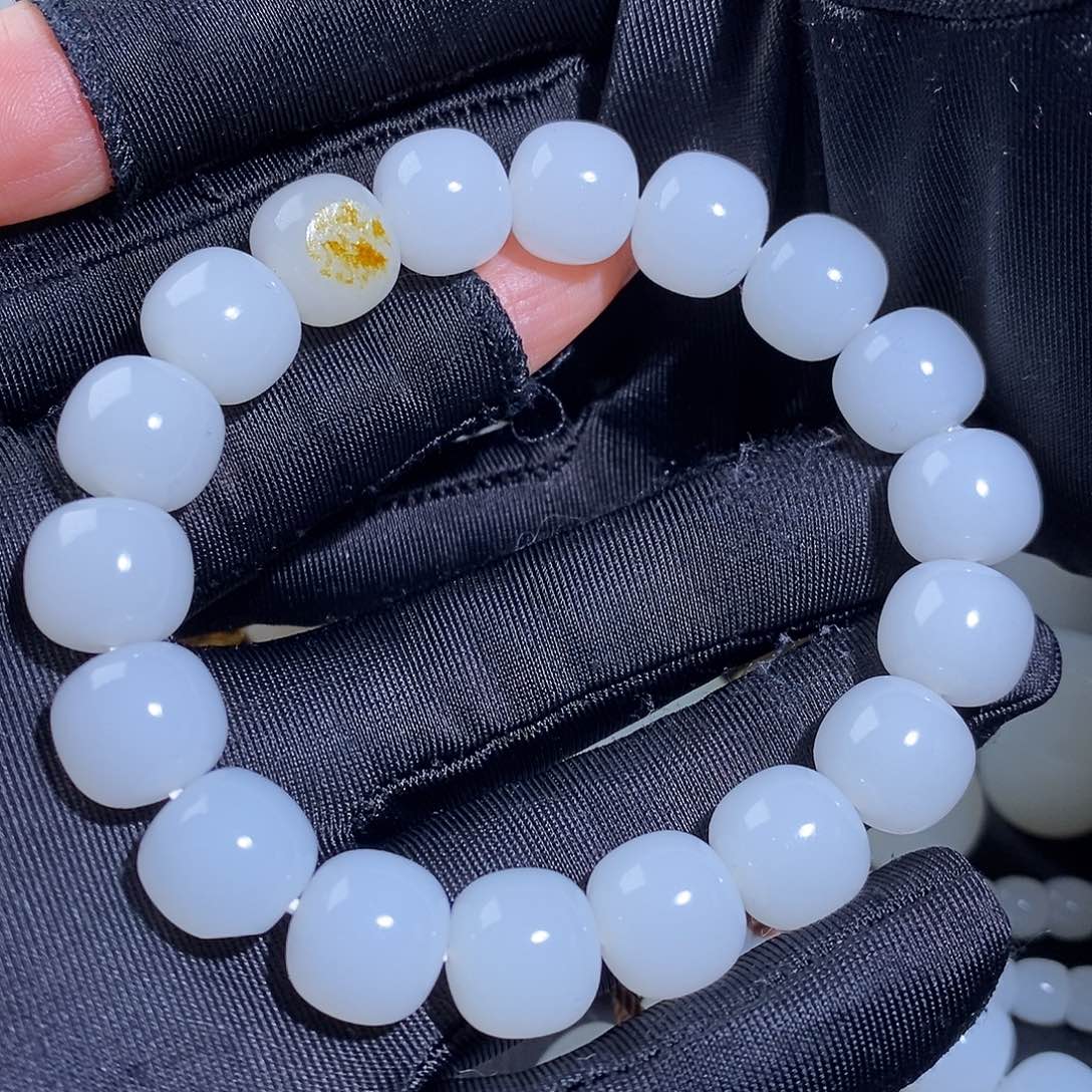 和田玉套链未镶嵌袁*