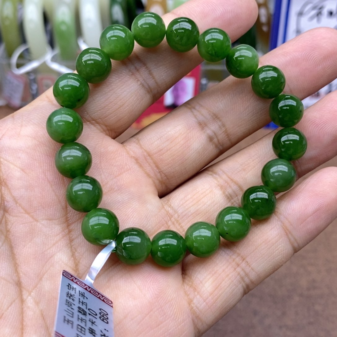 手串未镶嵌和田玉卡10