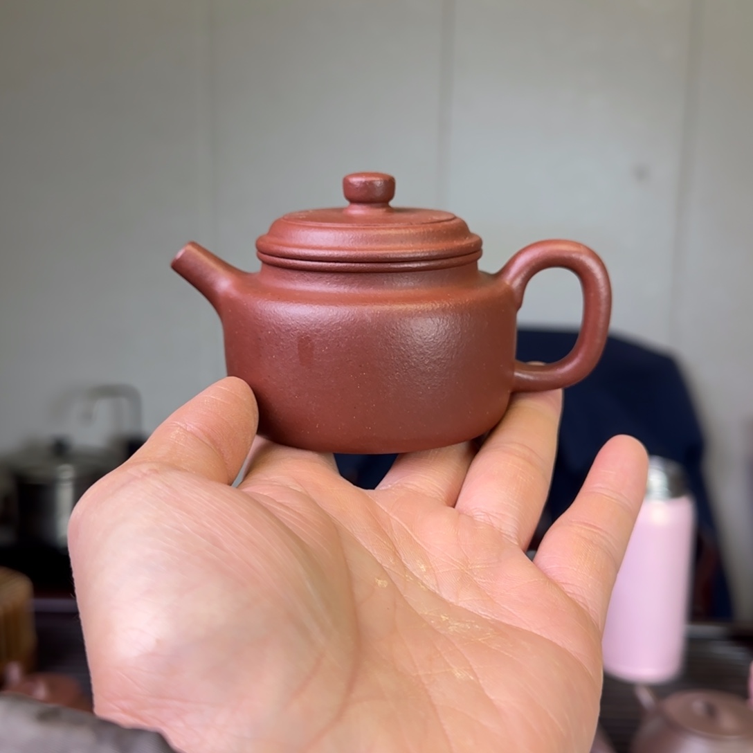 紫砂茶壶精工半手小德中130cc