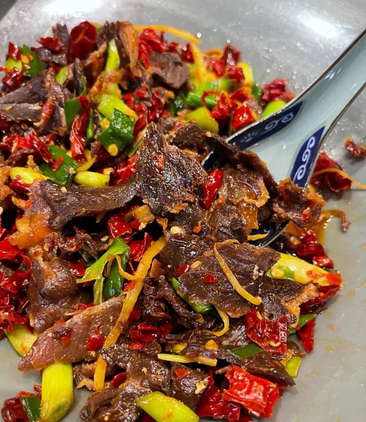 顺丰包邮    湖南酸辣子炒牛巴子（酸辣子炒牛肉干）
