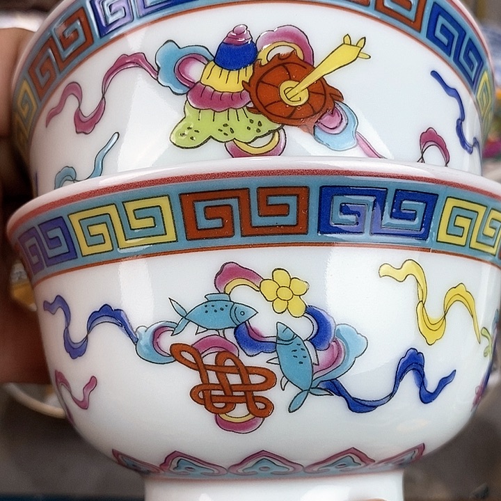 景德镇陶瓷藏式茶碗