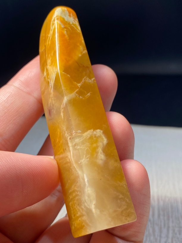 寿山结晶黄杜陵素章