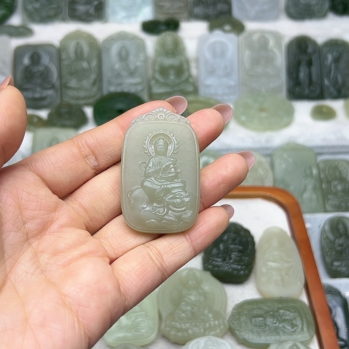 和田玉颈饰未镶嵌@**菜