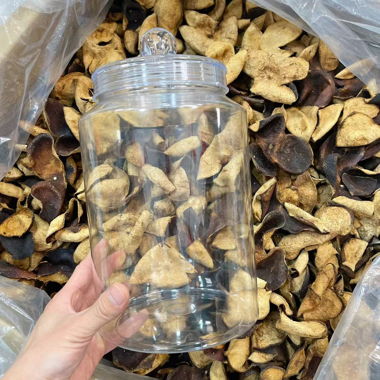 广东陈皮老陈皮大红皮柑皮煲汤泡茶品鉴装送礼自用【两晓柑业】