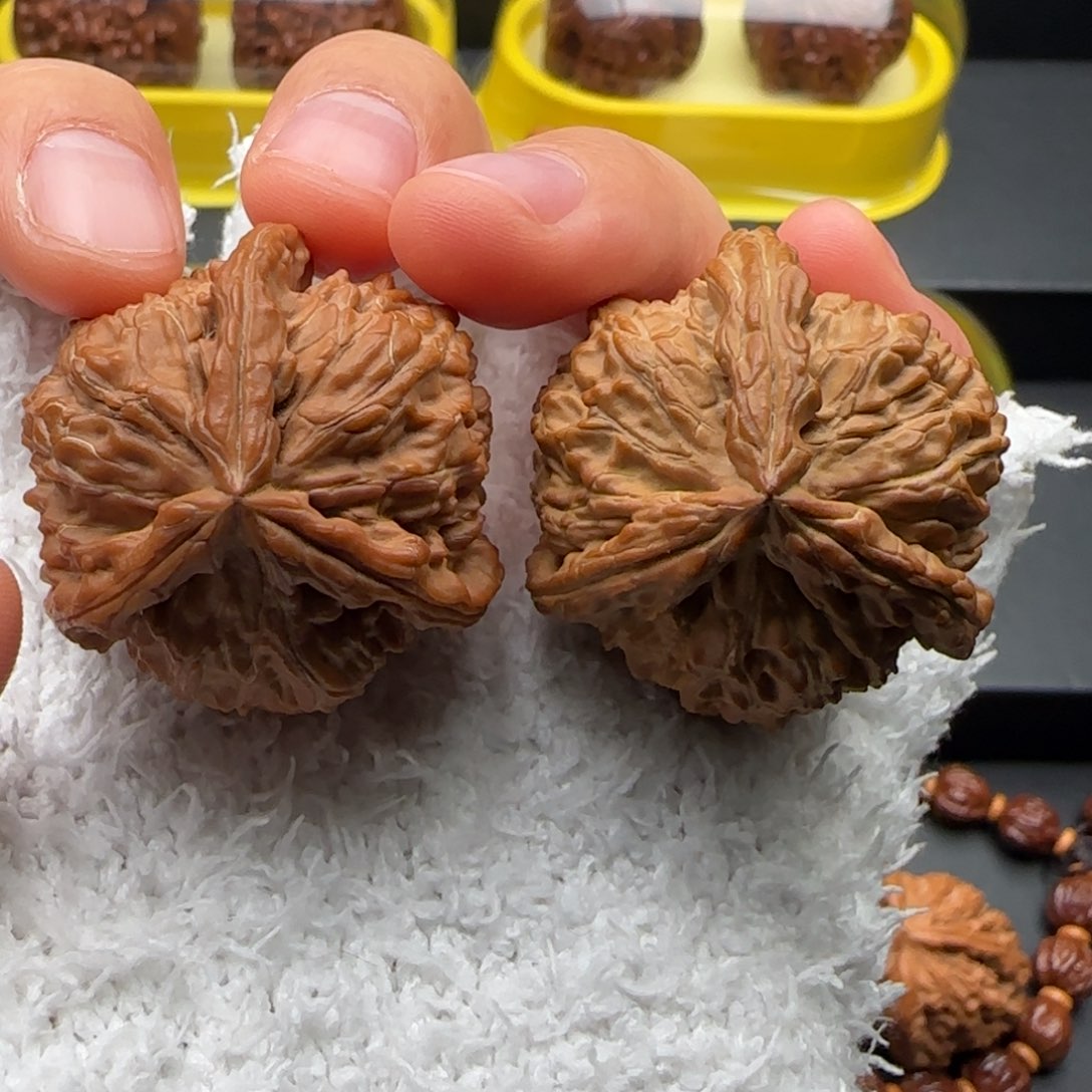 把件文玩核桃白奔全36