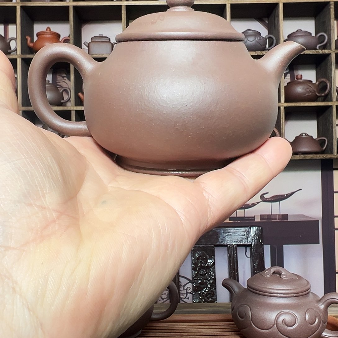紫泥茶杯紫砂壶紫砂壶