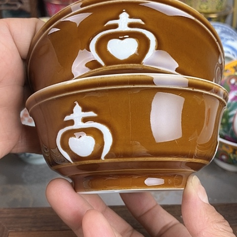 景德镇陶瓷藏式茶碗