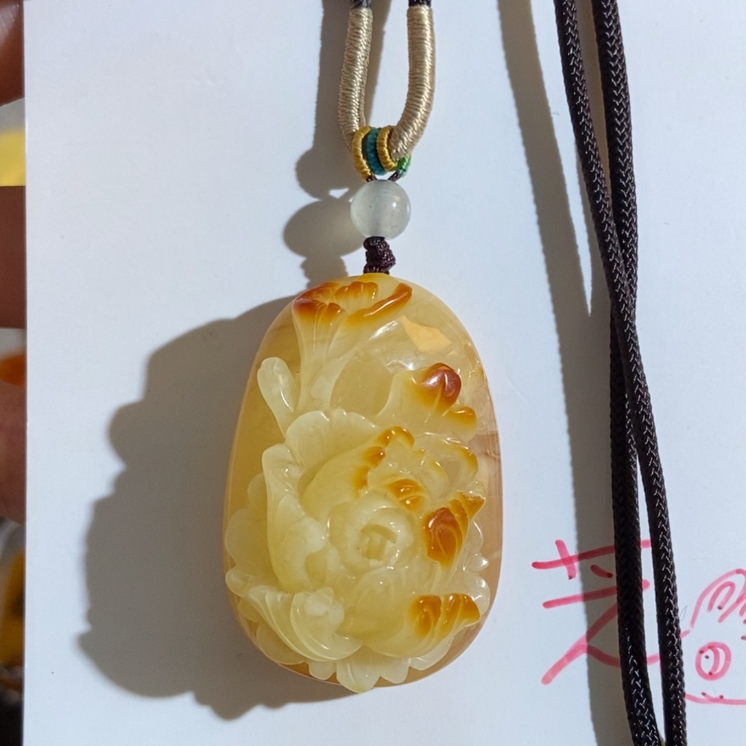 定制琥珀未镶嵌琥珀蜜蜡