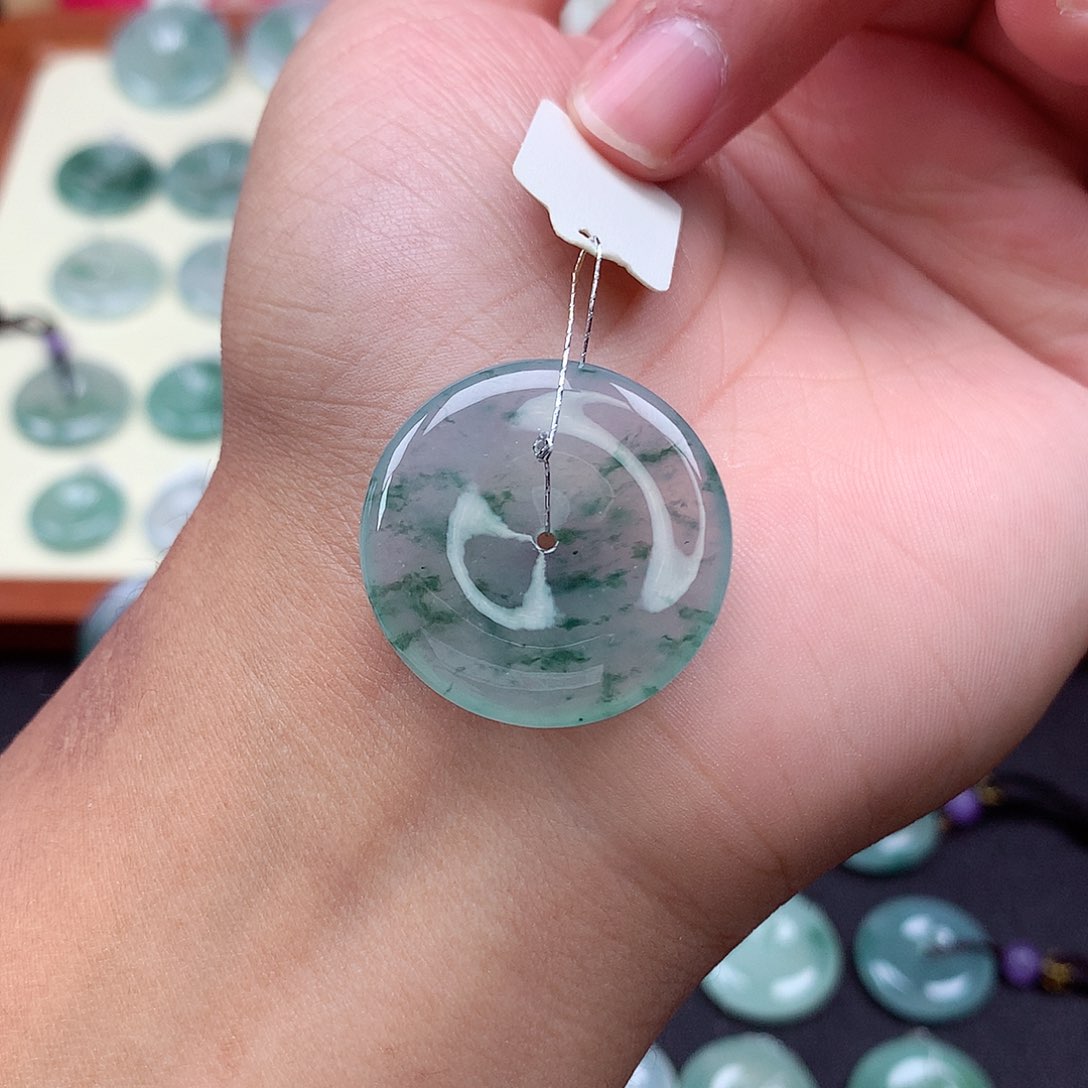 颈饰未镶嵌翡翠24 尺寸28.2-4.8