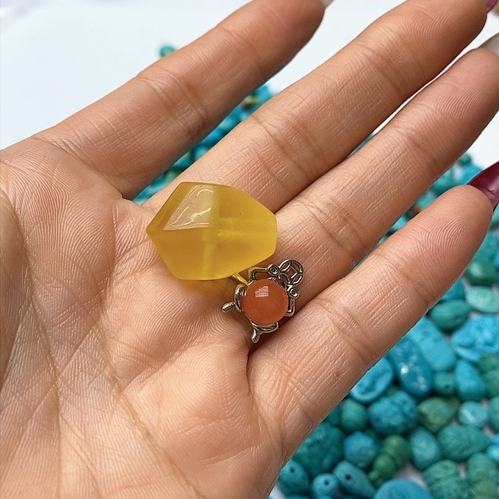 南红玛瑙颈饰未镶嵌