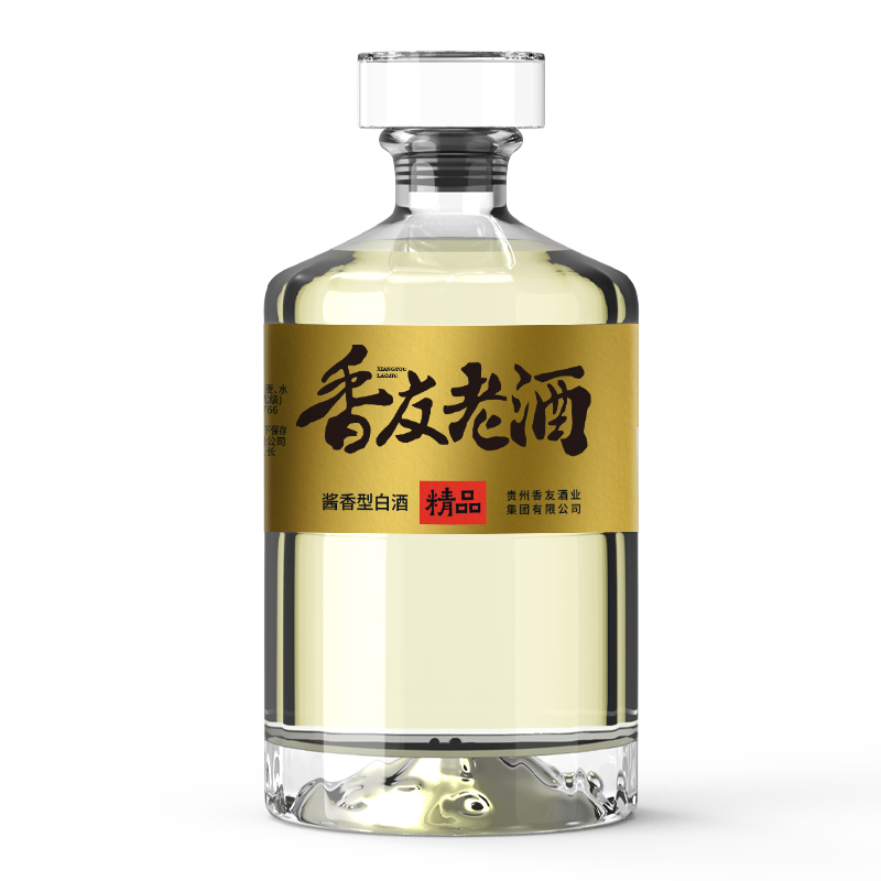 香友老酒-精品茅酱 箱装六瓶53度3L