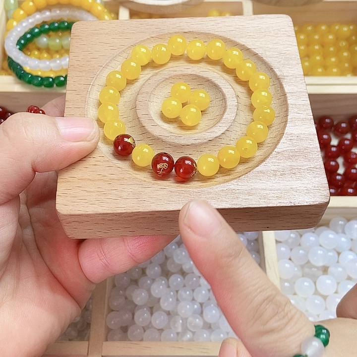 玛瑙/玉髓合金珠宝半成品