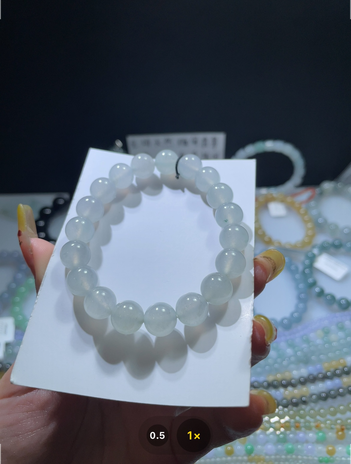 定制未镶嵌翡翠A货 卡10
