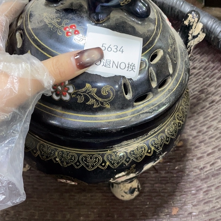 千***缘瓷片5634号工艺品