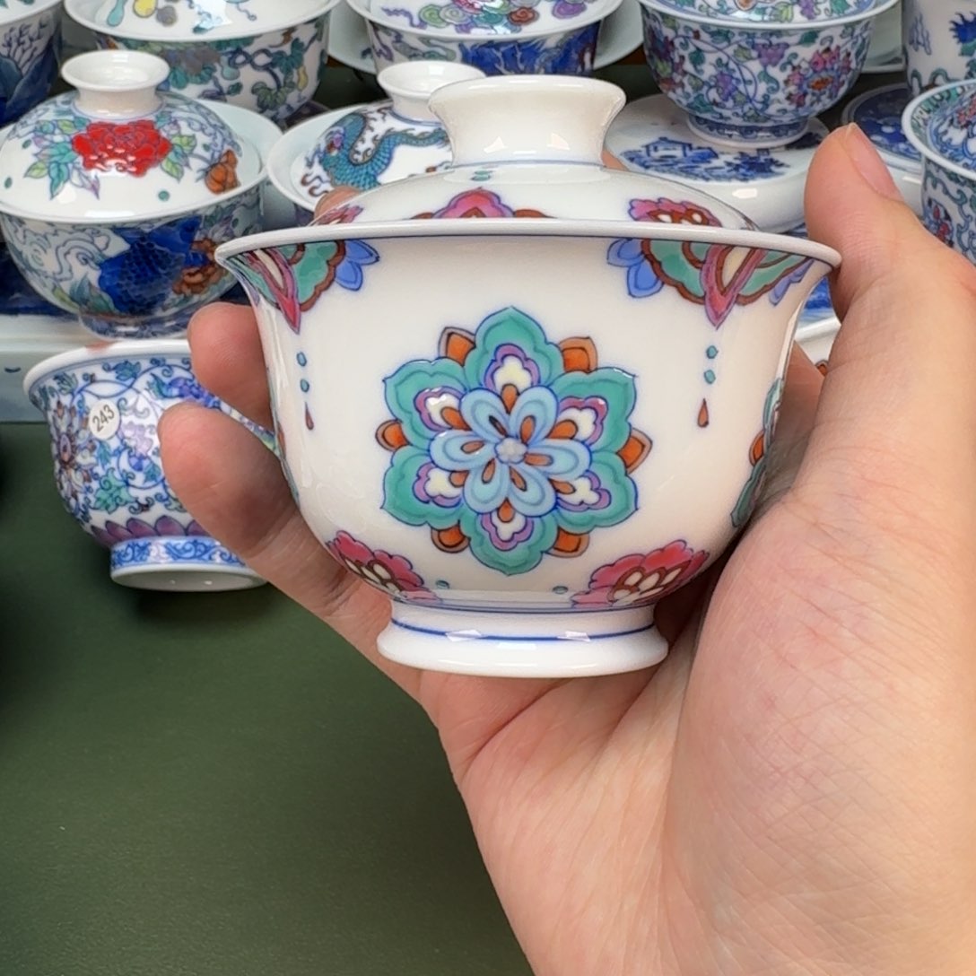 大帅景德镇手工手绘茶具353