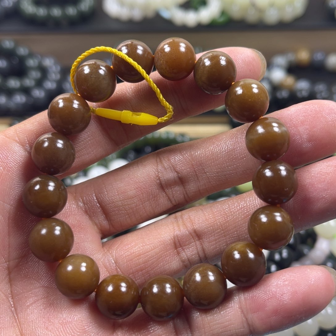 和田玉手串未镶嵌