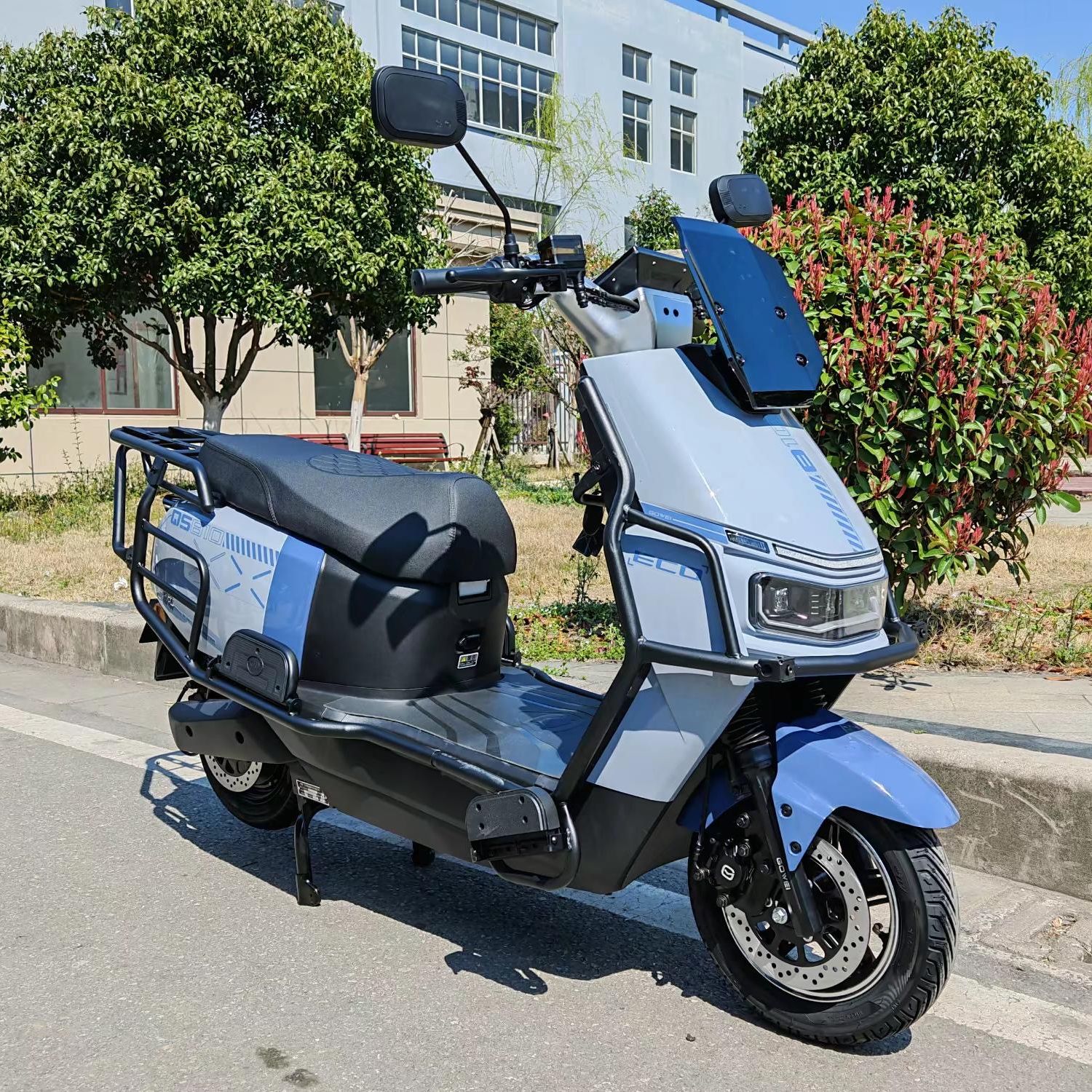 国威QS810高速外卖电动车大功率长跑王智能电瓶车换电家用代步车