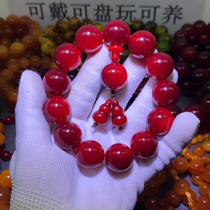 手串/手链松木1.8 帝王血龙木高冰透