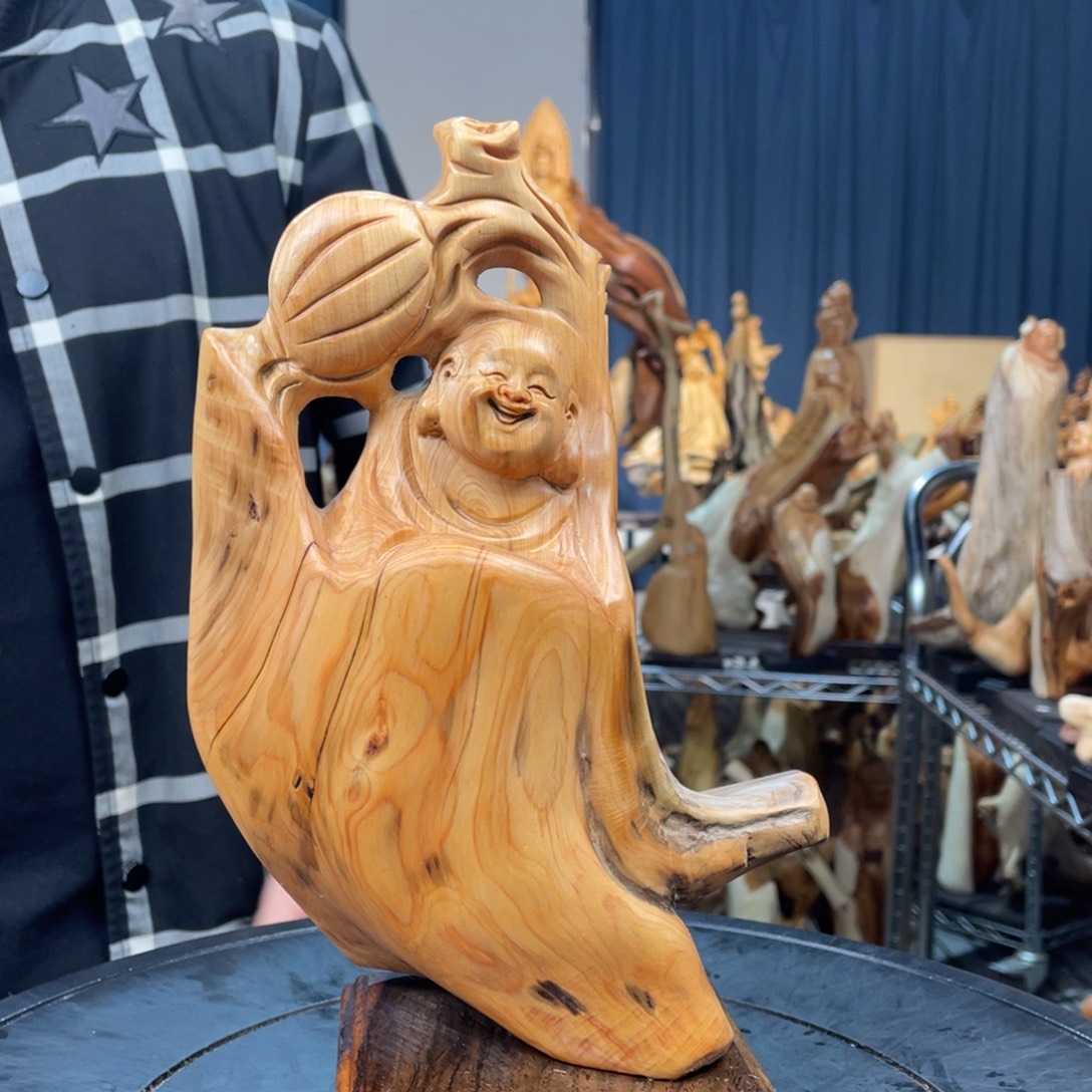 柏木（崖柏）随型摆件