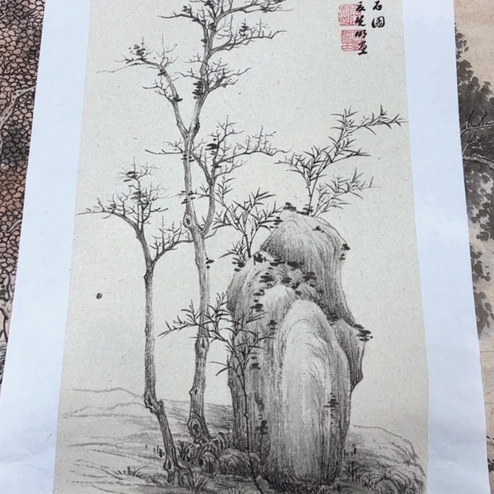 国画纯手绘作品欣赏图