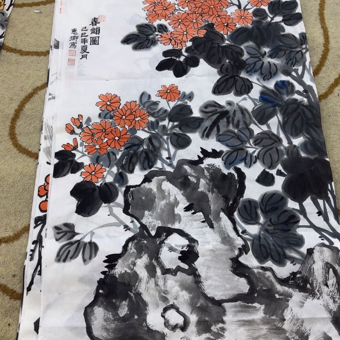国画国画老师作品刘