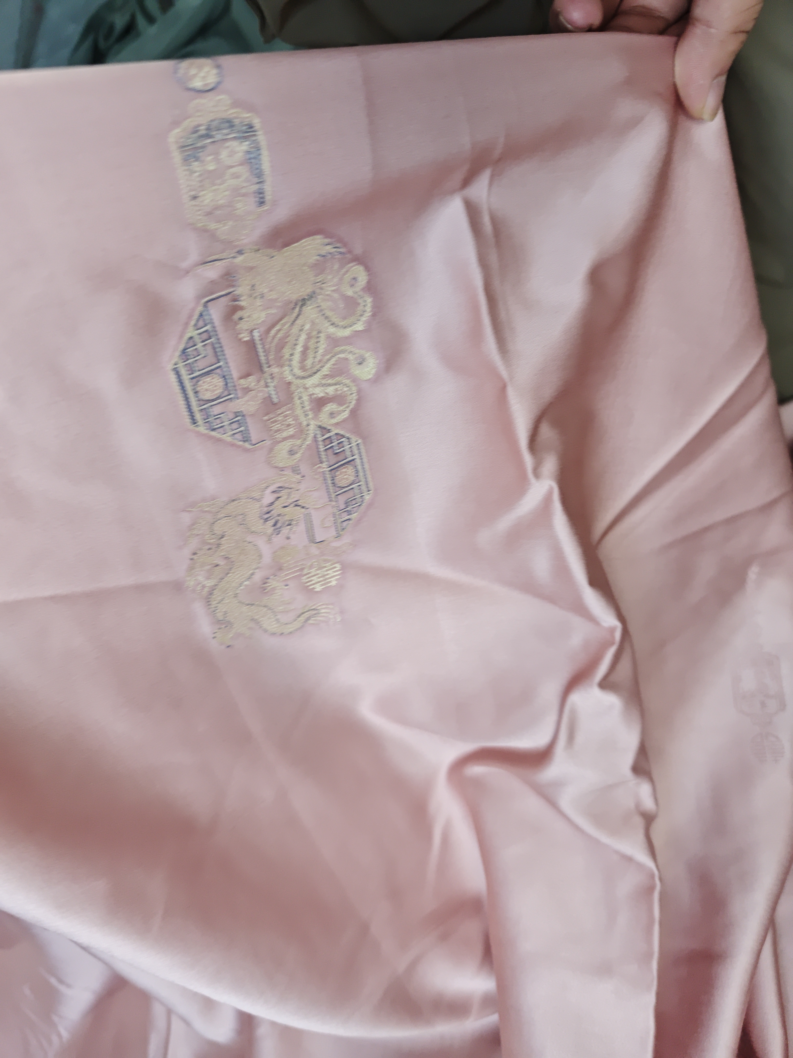 8.6x2.5米布匹粉色