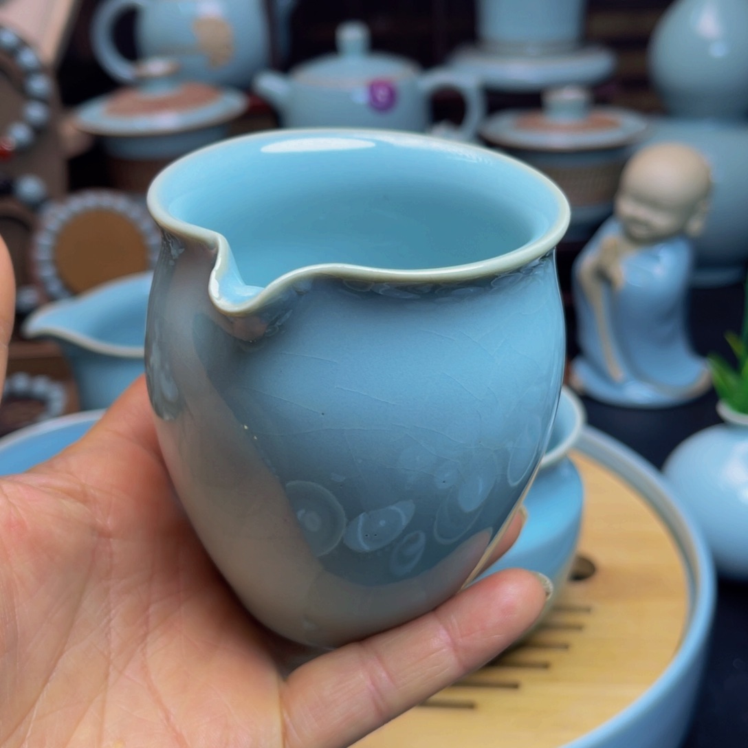 【闪购商品】摆件陶汝州单壶，壶，壶，杯壶