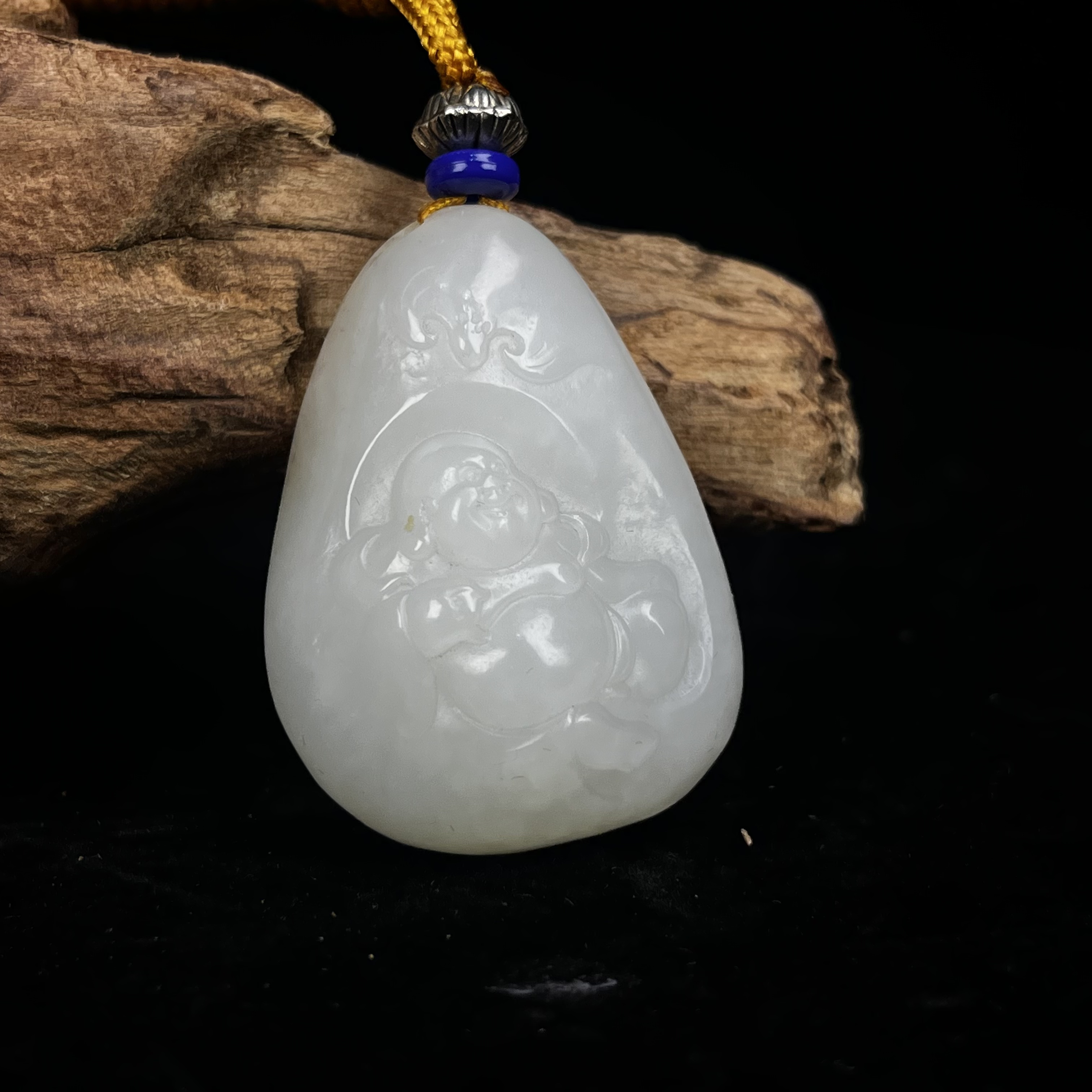 G217913/民国和田玉挂件