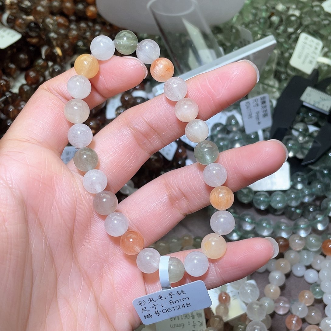 水晶手链未镶嵌水晶