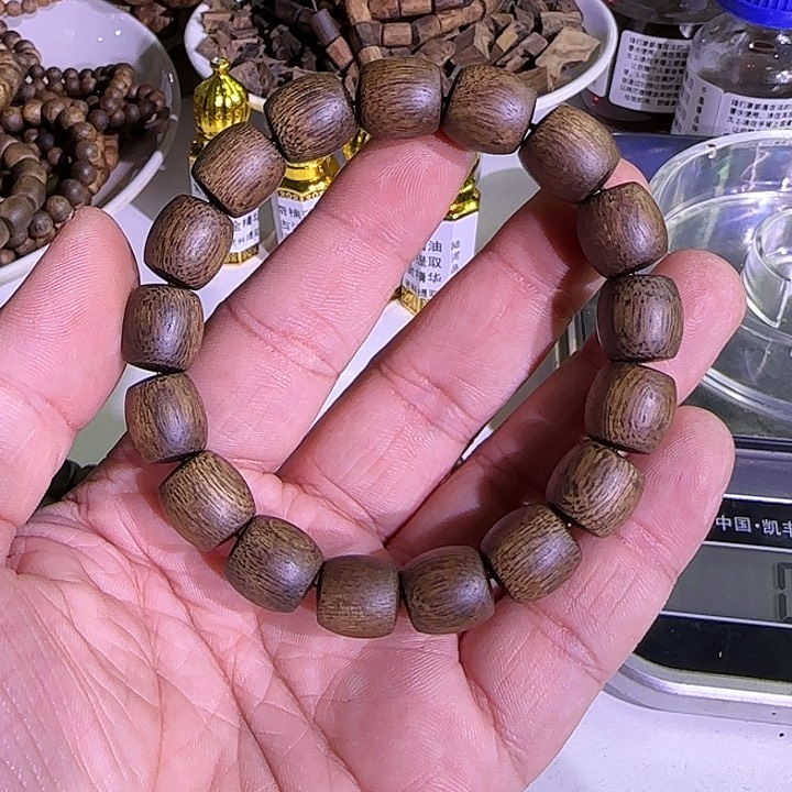 沉香手串黑棋楠1.2规格