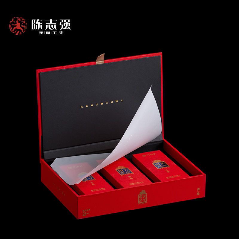 武夷岩茶手尚工夫陈志强天心印记肉桂礼盒装54克6泡门店同款