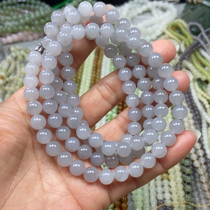 和田玉未镶嵌颈饰8