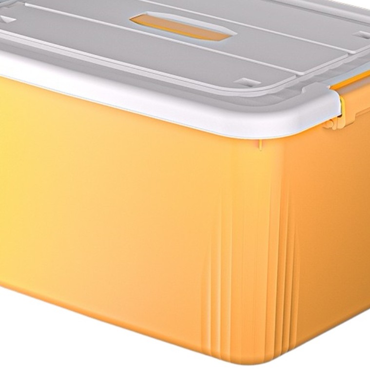 注塑成型超大款纯色车载收纳箱收纳盒书本整理箱盒子