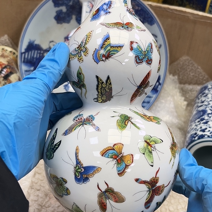 瓷片瓷器摆件 瓷器摆件