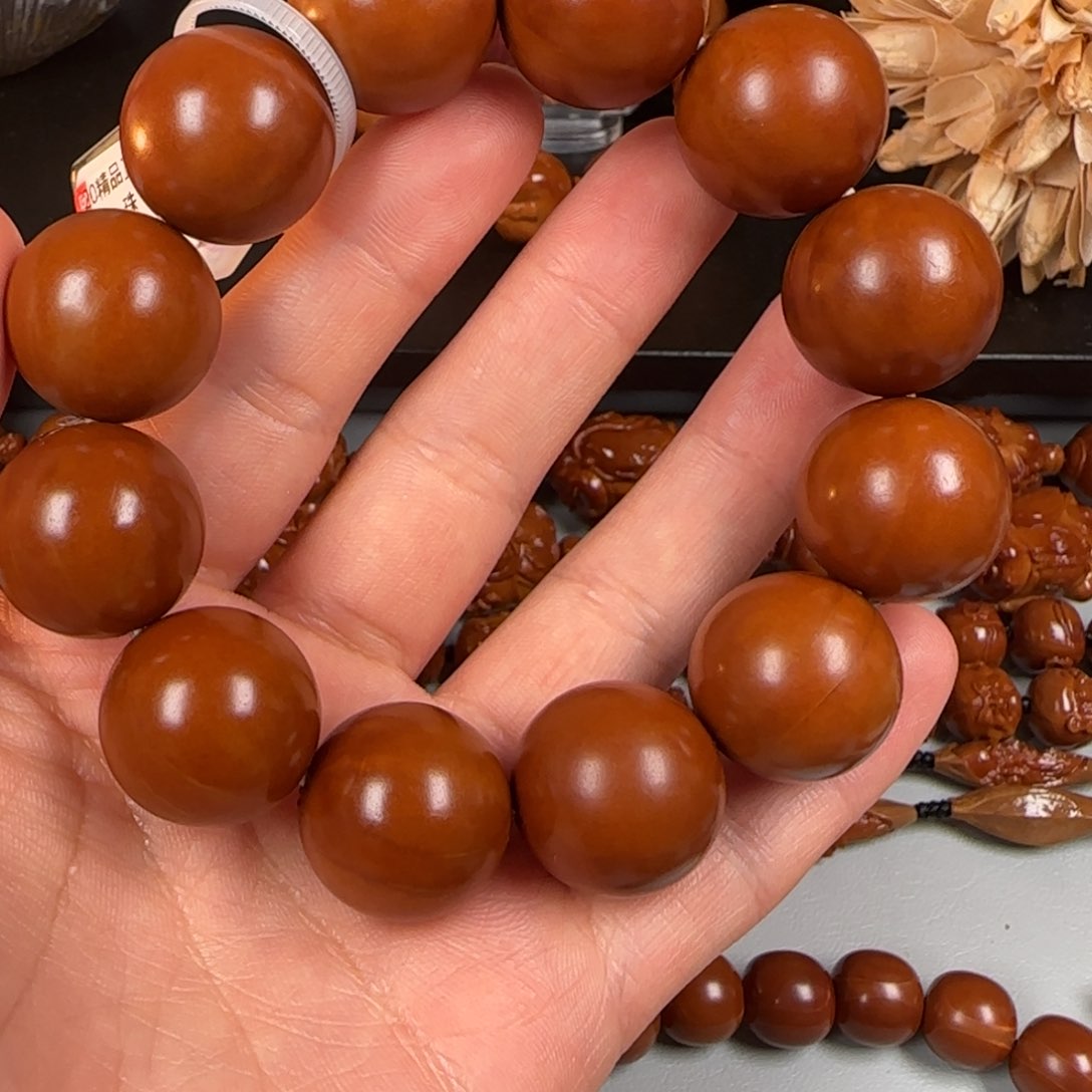 橄榄核手串/手链人*20光珠