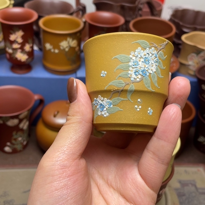 紫砂茶杯紫砂主人杯