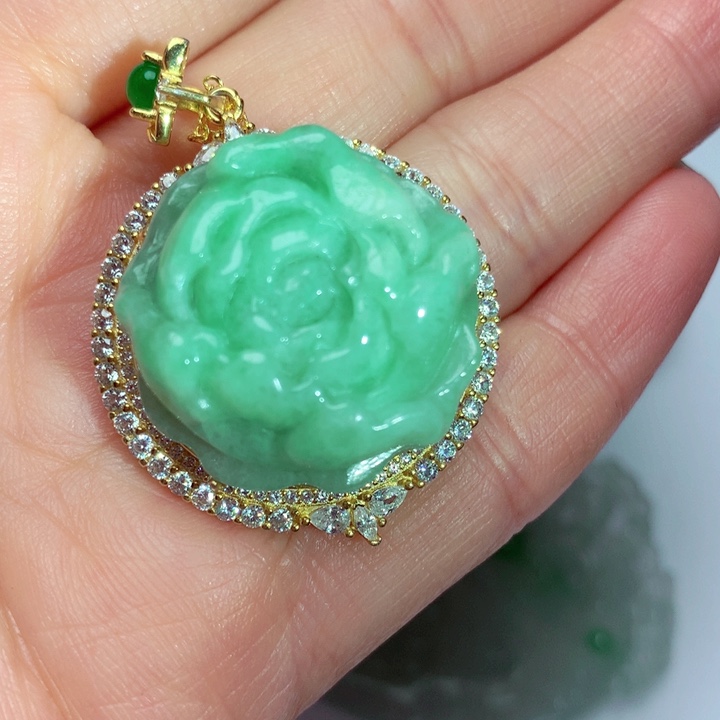 翡翠吊坠(不含链)未镶嵌