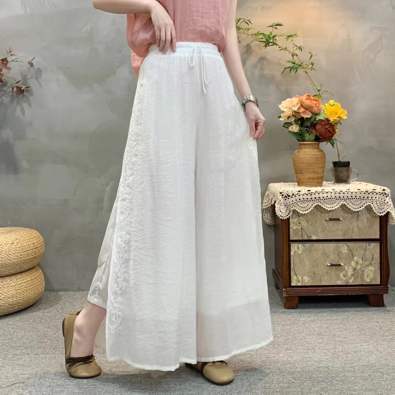 2025新款高端百搭清晰显瘦裤15253