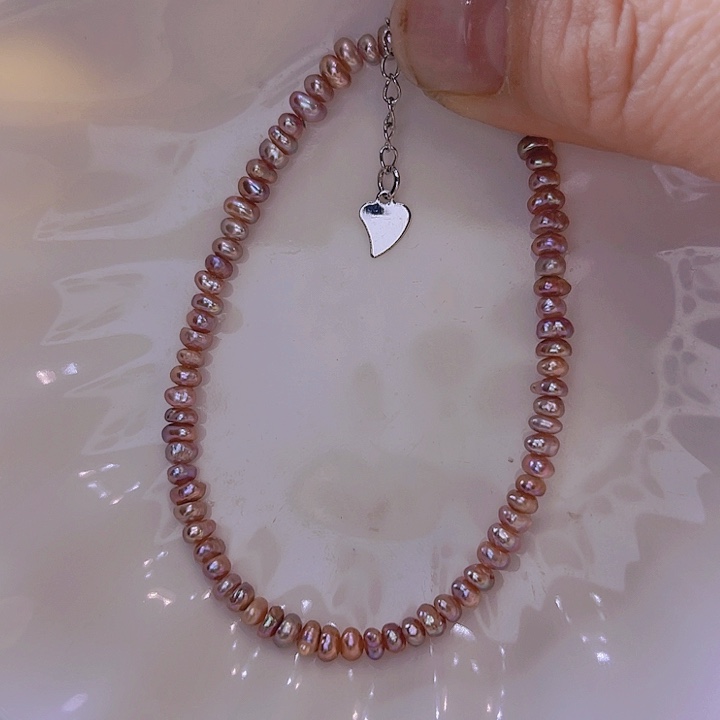 淡水珍珠手绳合金