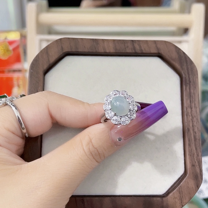 颈饰未镶嵌翡翠天然翡翠Ａ货