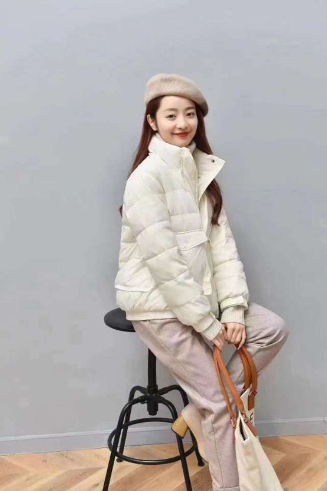 20311 秋冬女士潮流短款棉服 三楼