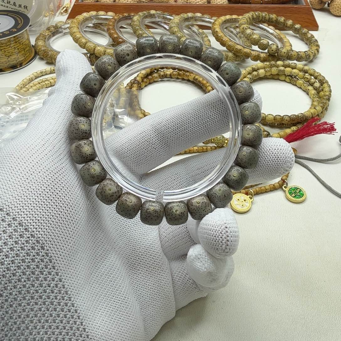 吊坠星月菩提2福利糯冰石玉星月10桶单圈