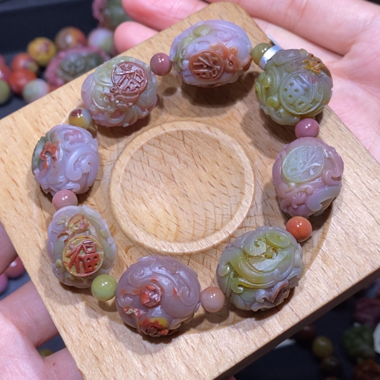 【闪购商品】玛瑙/玉髓手串未镶嵌盐源玛瑙