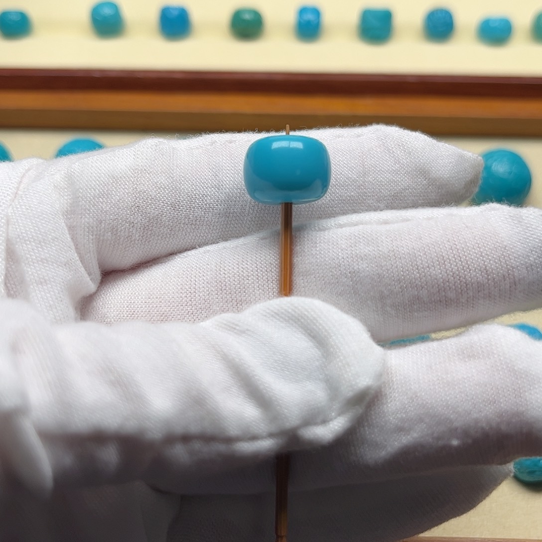 大****绿松石未镶嵌天然原矿绿松石无镶嵌老型12.2