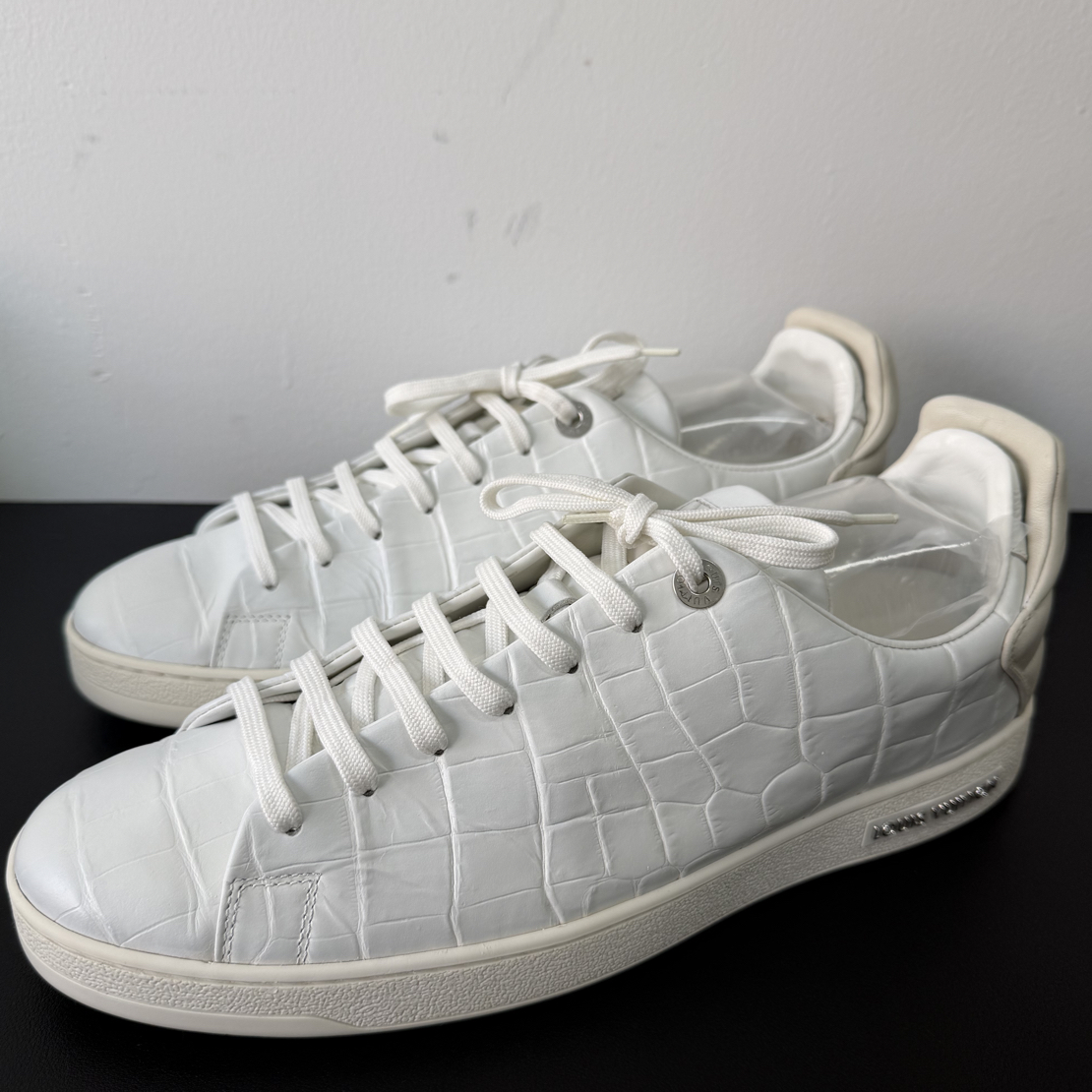 90新 LouisVuitton/路易威登 42欧 蛇纹小白鞋