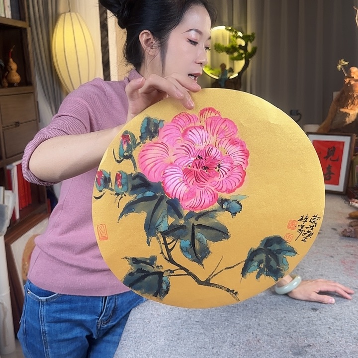 书法轩梓喻老师国画小品