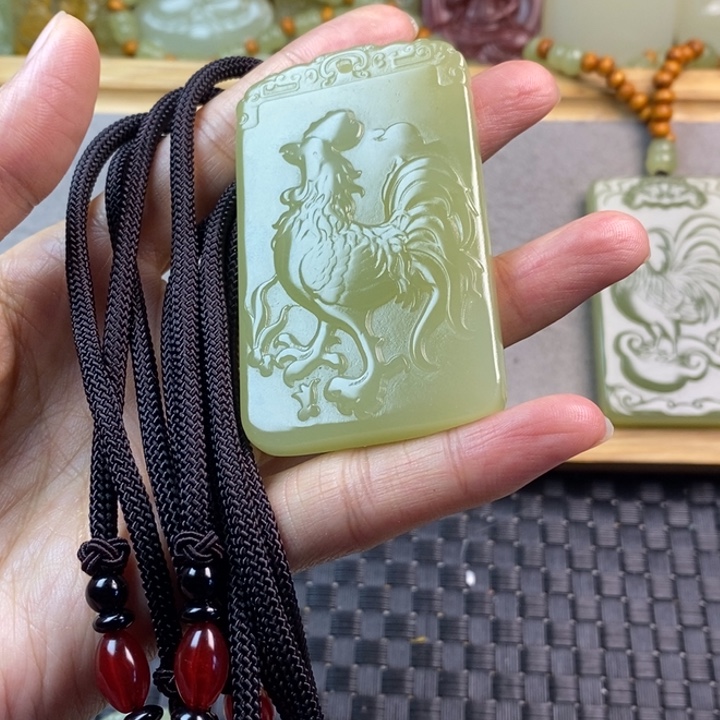 昆仑山料方解玉鸡